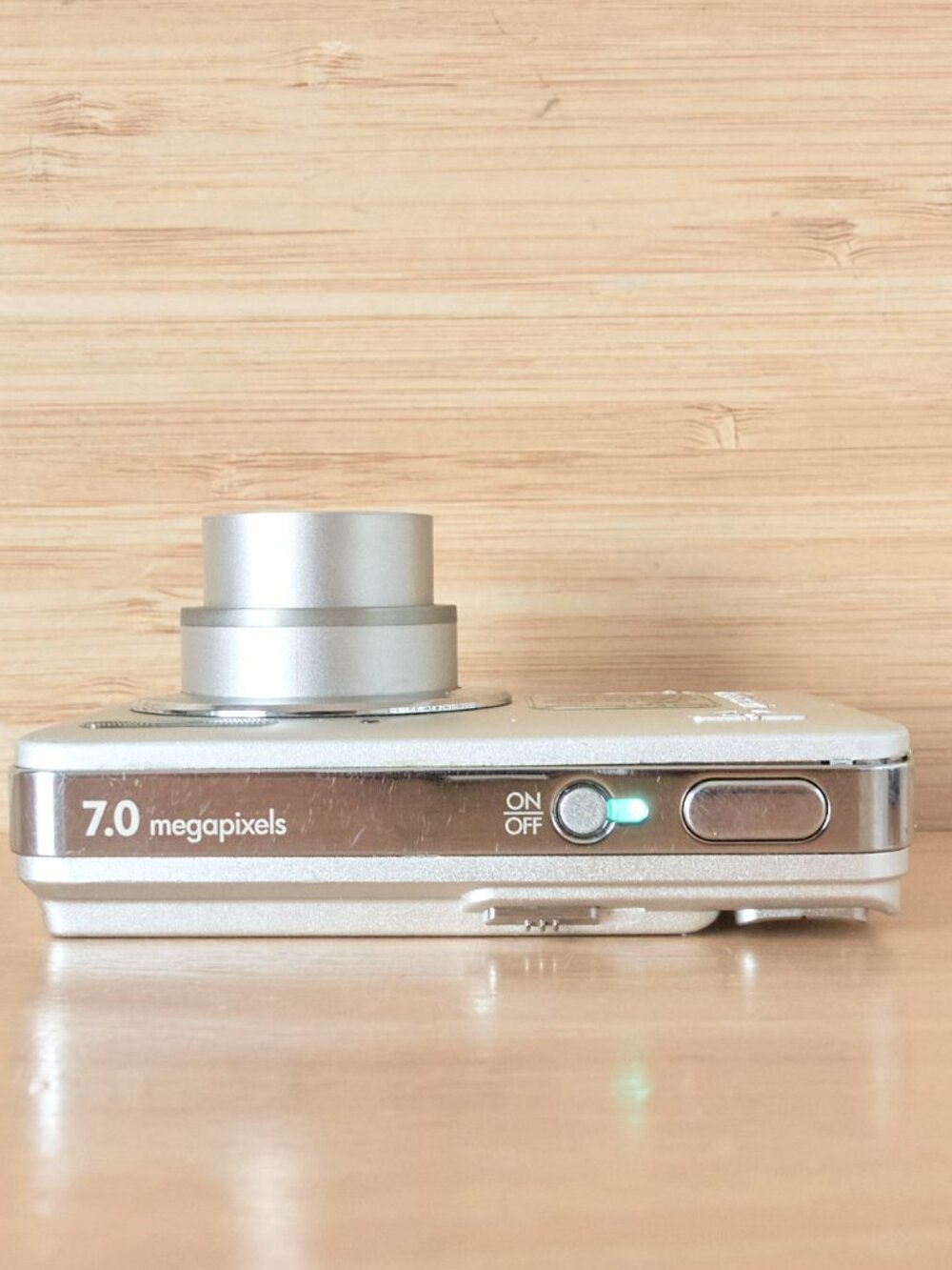 HP Photosmart R742 7MP Digital Camera Silver Tested Working - Picture 4 of 9
